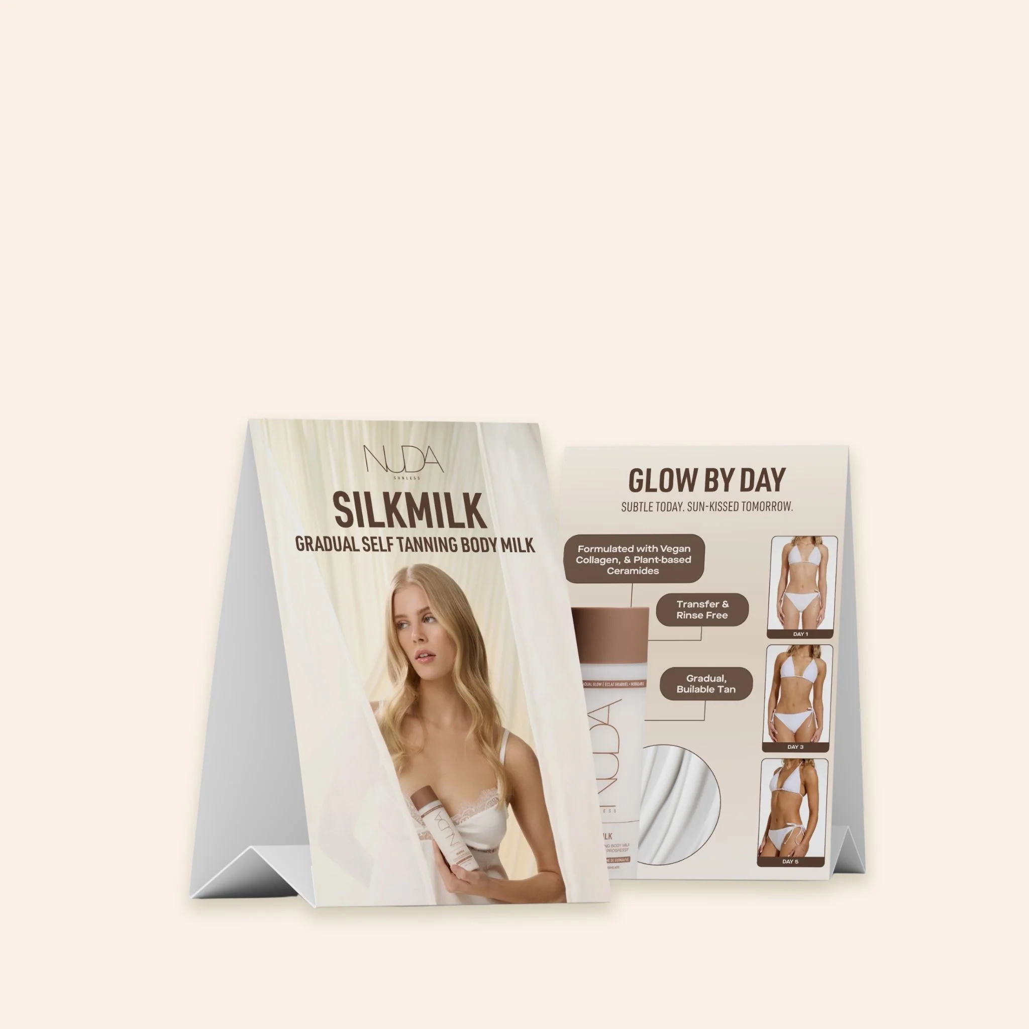 Tent Card - SilkMilk